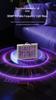 Portable Mosquito Killer Lamp: Indoor/Outdoor Fly Repellent with Electric Shock & Photocatalyst, Wall-Mount or Desktop Use