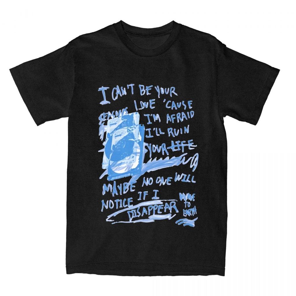Wave To Earth T-Shirt Hip Hop Seasons Lyrics Fan Art Harajuku T-Shirts Kurzarm T-Shirt Reine Baumwolle O-Ausschnitt Übergroße Kleidung