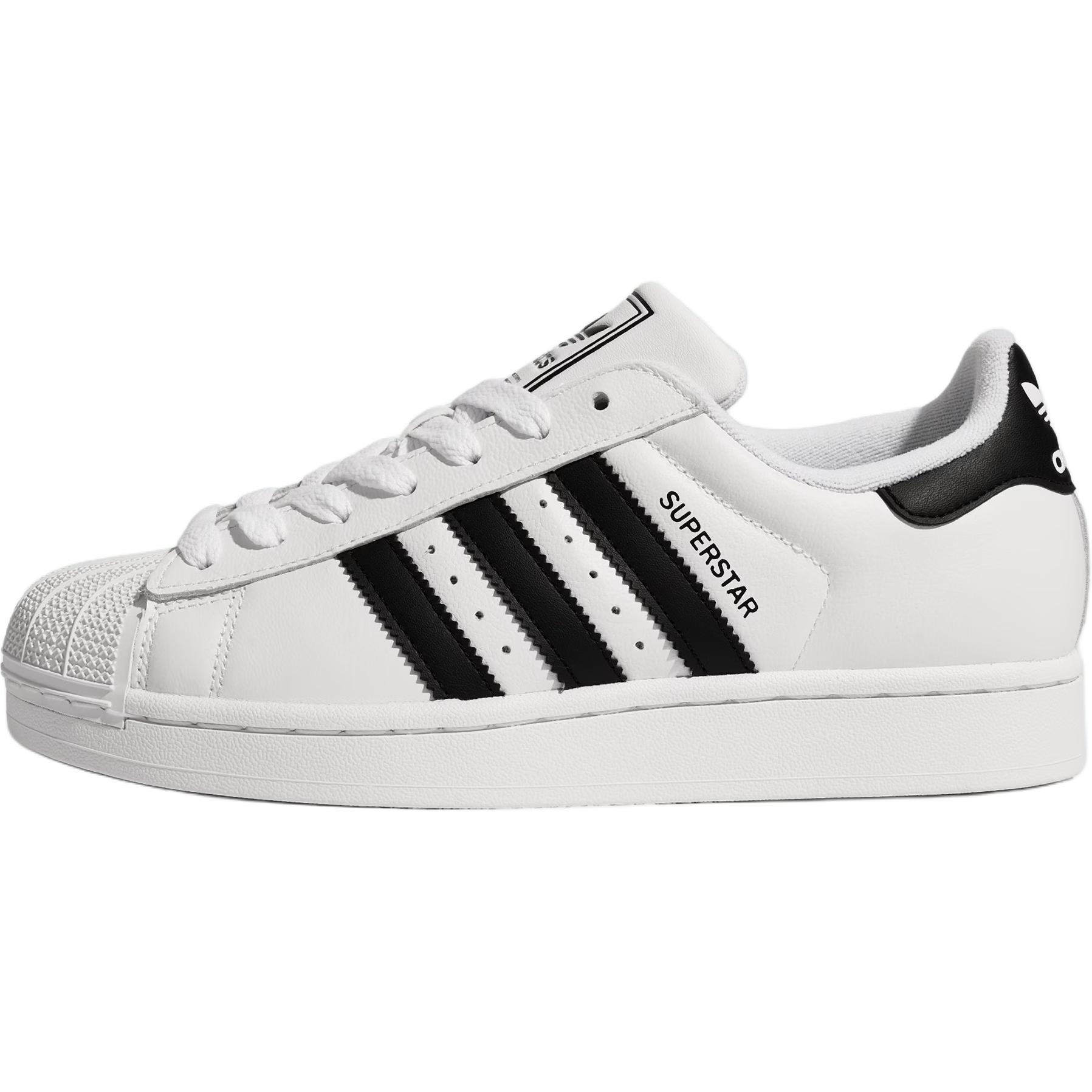 Adidas Originals SUPERSTAR Leather Low top Kids Skateboarding Shoes White Unisex JQ4098 39