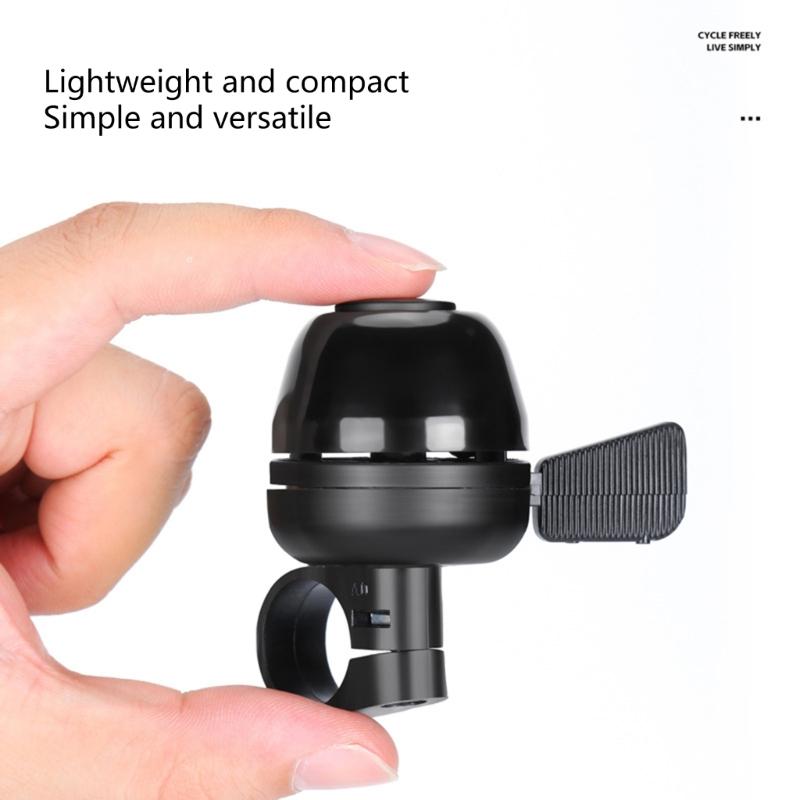 Aluminum Alloy Bicycles Bells Safety Warning Bicycles Alarm Handlebars Horn Loud Sound Safety Cycling Alarm Bikes Bells
