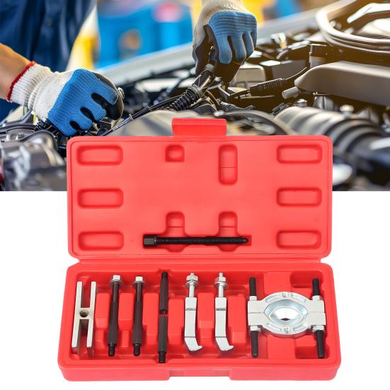 Bearing Puller Kit Compact Portable Easy To Use Automotive Bearing Separator Jaw Splitting Gear Puller Tool Set