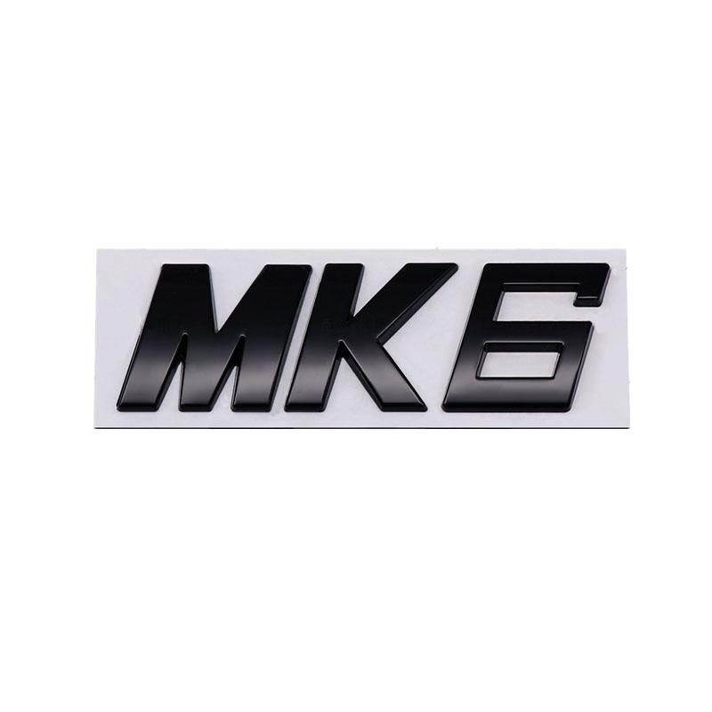 CJOZW1 3D Metal Car Trunk Sticker Compatible For VW Golf MK5 MK6 MK7 MK7.5 MK8 - Automotive Body Modification Accessory