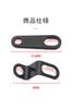 YFFSFDC Straight Black Turn Signal Stay Base for Rear Turn Signal Stays Front Turn