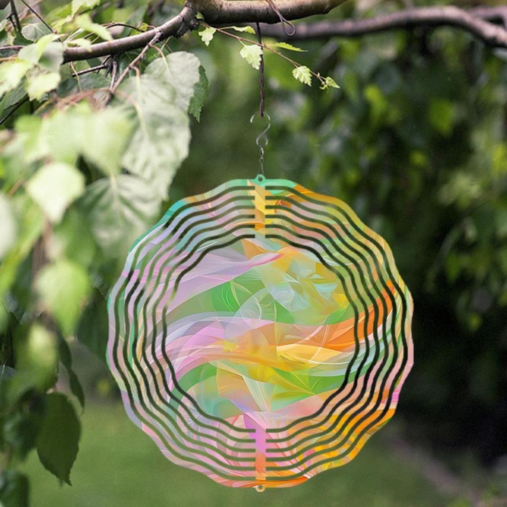 10 Inch Hanging Wind Chime with 360 Rotating Hook Perfect for All Seasons Home Garden Decor Ideal Gift for Friends