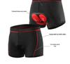 Men's Shock-Absorbing Silicone Cycling Shorts - Plus Size, Four-Season Wear