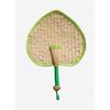 1pc Hand-Woven Woven Straw Hand Fan Old Summer Natural Environmentally Friendly Hand-Woven Fan Decorative Fan For Home Decor