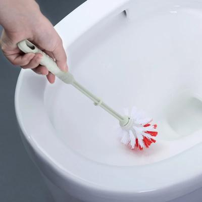 Toilettenbürste mit Basis Wc Schnelltrocknende Halterung Spaltbürste mit Halter Flacher Kopf Weiche Borsten Reinigungswerkzeuge Badezimmerzubehör