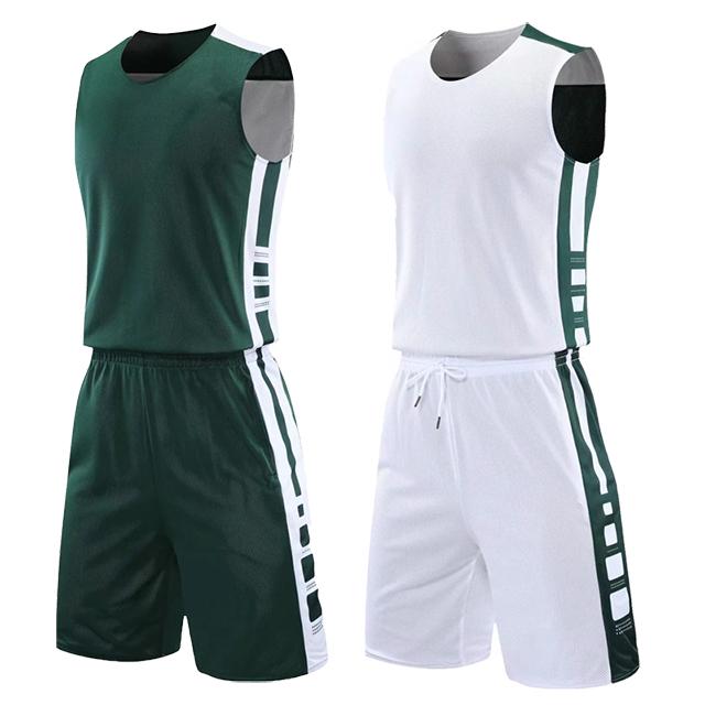 

Men/ Women Double-Side Basketball Jerseys Suit,College Mens Reversible Basketball Uniforms Sport Clothing 5XL
