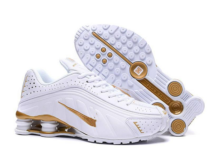 Neymar Collaboration Men's Outdoor Air Cushion Running Shoes with Colorful Columns - Unisex Sports SHKOX R4