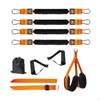 Adjustable Resistance Bands for Pull Up Training with Foot Support