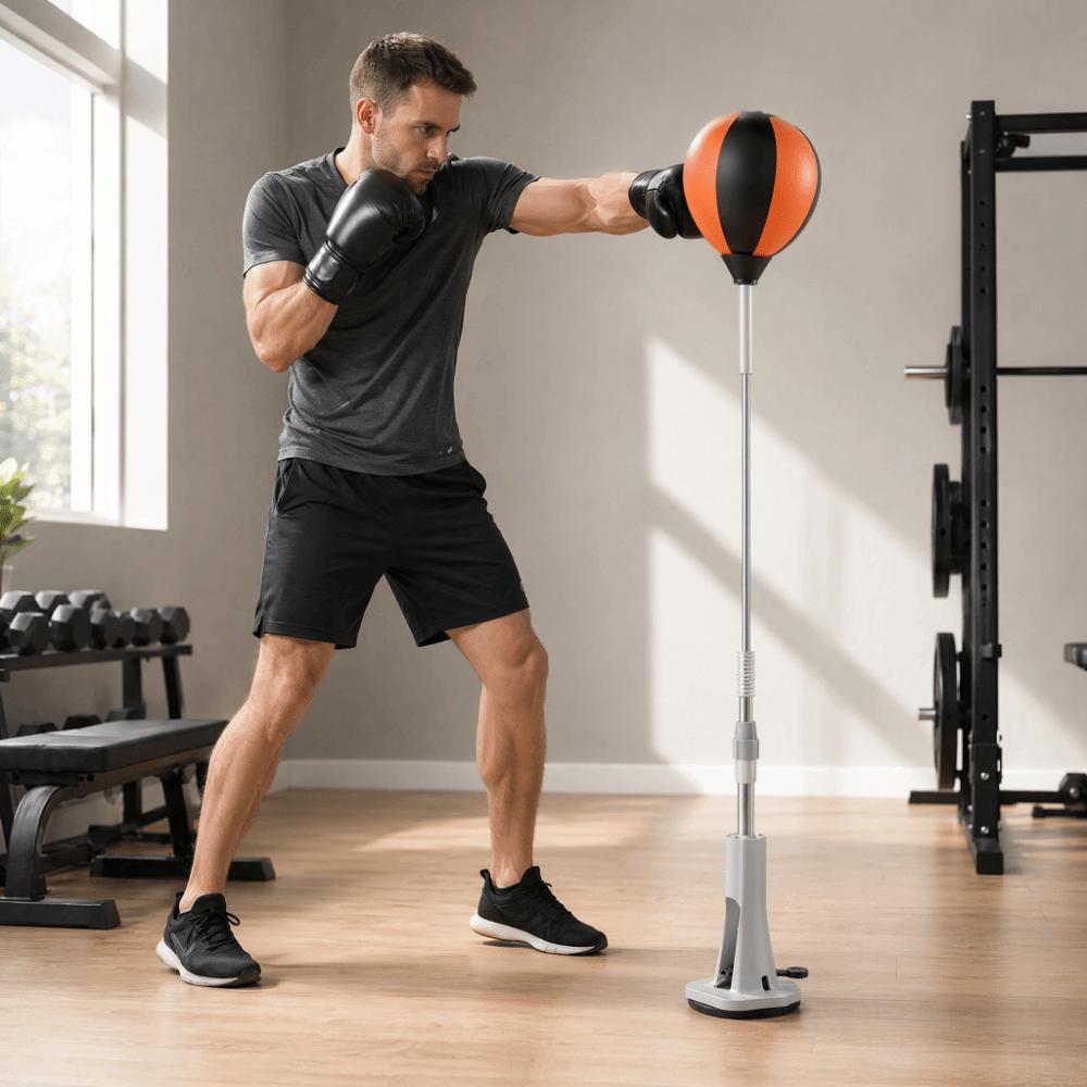 Indoor Boxing Speed Punching Ball Standing Reflex Training Auxiliary Tool  Cardiovascular Health