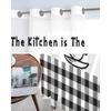 3D 2 Panels Chiffon Sheer Vorhang Küche Vorhang Küchengeschirr Chef Print Voile Tüll Cortinas für Küche Wohnzimmer Fenster Cort