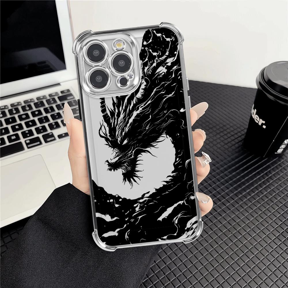Cool Dragon Case for Apple iPhone 17 Pro Max 12 Plus 16 Pro Air 14 13 11 15 16e Phone Cover