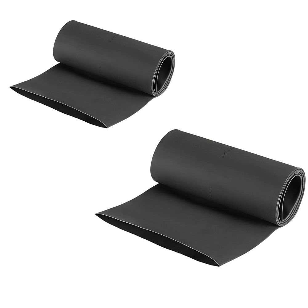 

Черная, черная термоусадочная пленка, термоусадочная трубка 1 м, высококачественная термоусадочная трубка, защита кабеля