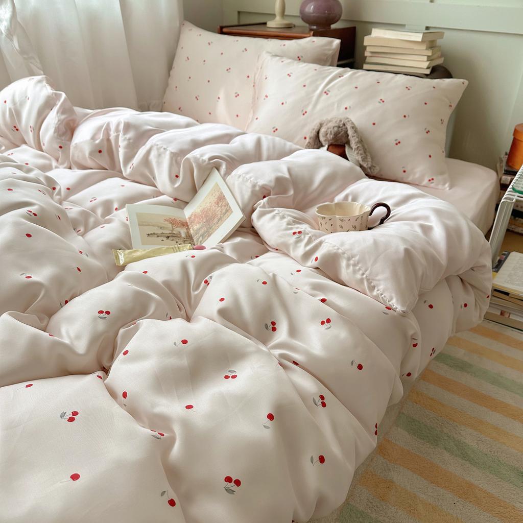 Washed Ice Silk In Summer, Single Quilt Cover, Silky Smooth And Cool In Summer, Student Dormitory 3