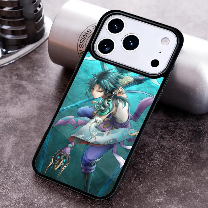 genshin impact Xiao Phone Case for iPhone 17 16 15 Pro Max Air 14 13 12 11 Plus Shockproof Cover