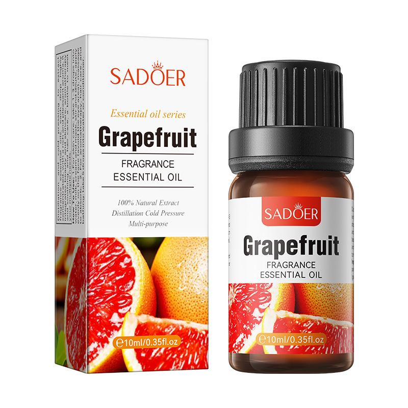 SADOER Aromatherapy Essential Oil Sakura Mint Vanilla Fragrance Massage Soothing Skin Care One Bottle Multi-Use Essential Oil 10ml