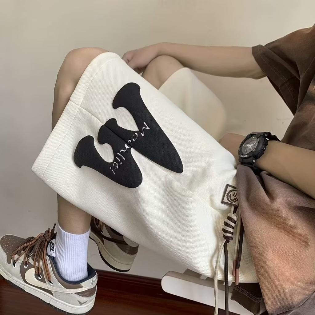 Shorts Men's Summer Loose Casual Drawstring Couple Sports Five-point Pants