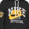Nike Printed Big Logo Embroidered Letter Hoodie Men Tops Black DD6169-010