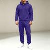Men's Pullover Hoodie Sweatshirt Athletic Track Suit Set for Sports, Workout and Casual Wear