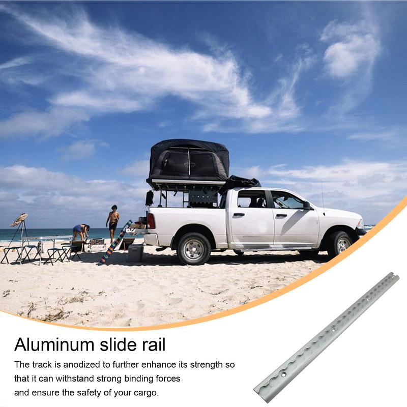 L Track Control Rails Aluminum L-Shape Track Controler Truck Tie-Down Accessories For Securing Motorcycles ATVs Dirt Bikes