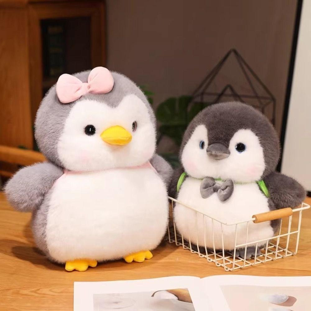 Turtle Backpack Fat Penguin Plush Toys Soft Penguin Plush Stuffed Toy  Birthday Parties