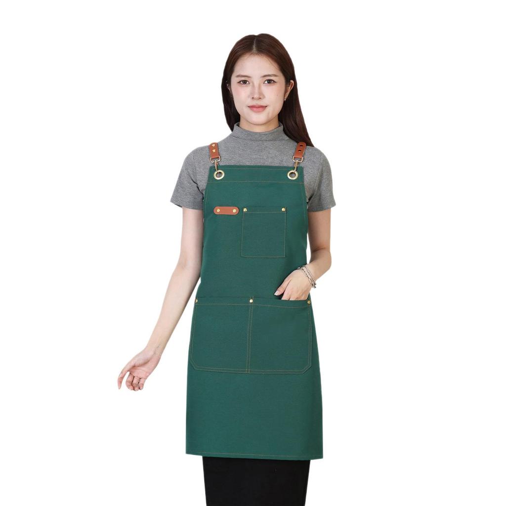 Waterproof Oil-Resistant Kitchen & Gardening Apron with Logo Print