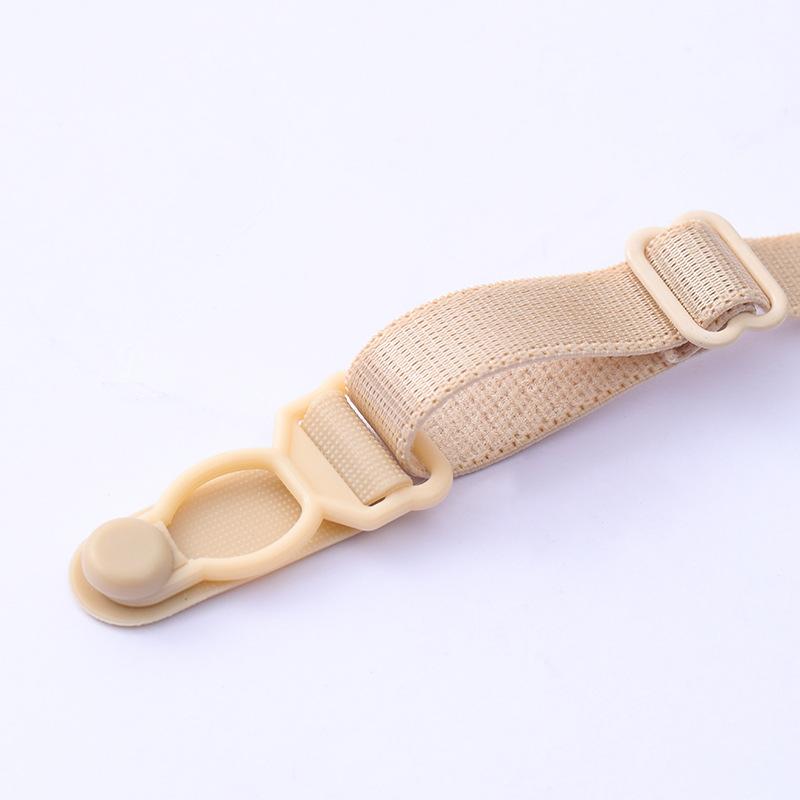 1 st kvinnor halkfri BH-rem dubbel axel bak hasp hållare spänne bälte alla matchande osynliga elastiska remmar BH-förlängare