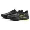 Saucony Phoenix Inferno 2 Round Toe Lace-Up Shock Absorbing Non-Slip Wear-Resistant Low-Top Running Shoes Unisex Running Shoes Black Green S28184-6