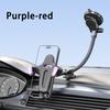 11.8-Inches Long Arm Gooseneck Windshield/Dashboard Car Phone Holder Mount, Suction Cup Phone Mount for Car Truck Compatible