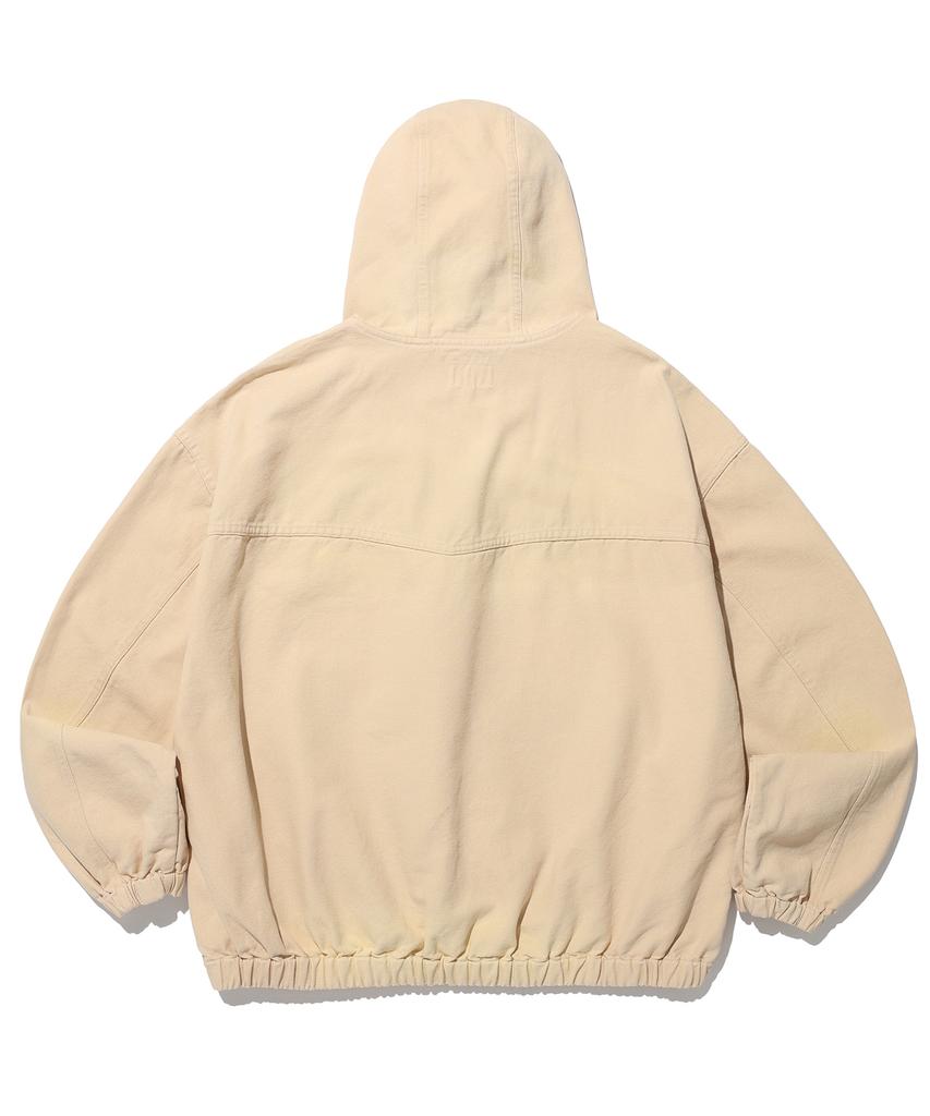 Physical Department Hoodie Work Jacket Ivory