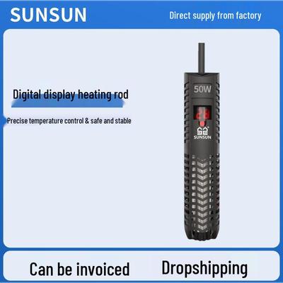 Explosion-Proof Digital Aquarium Heater with Thermostat for Fish and Turtle Tanks