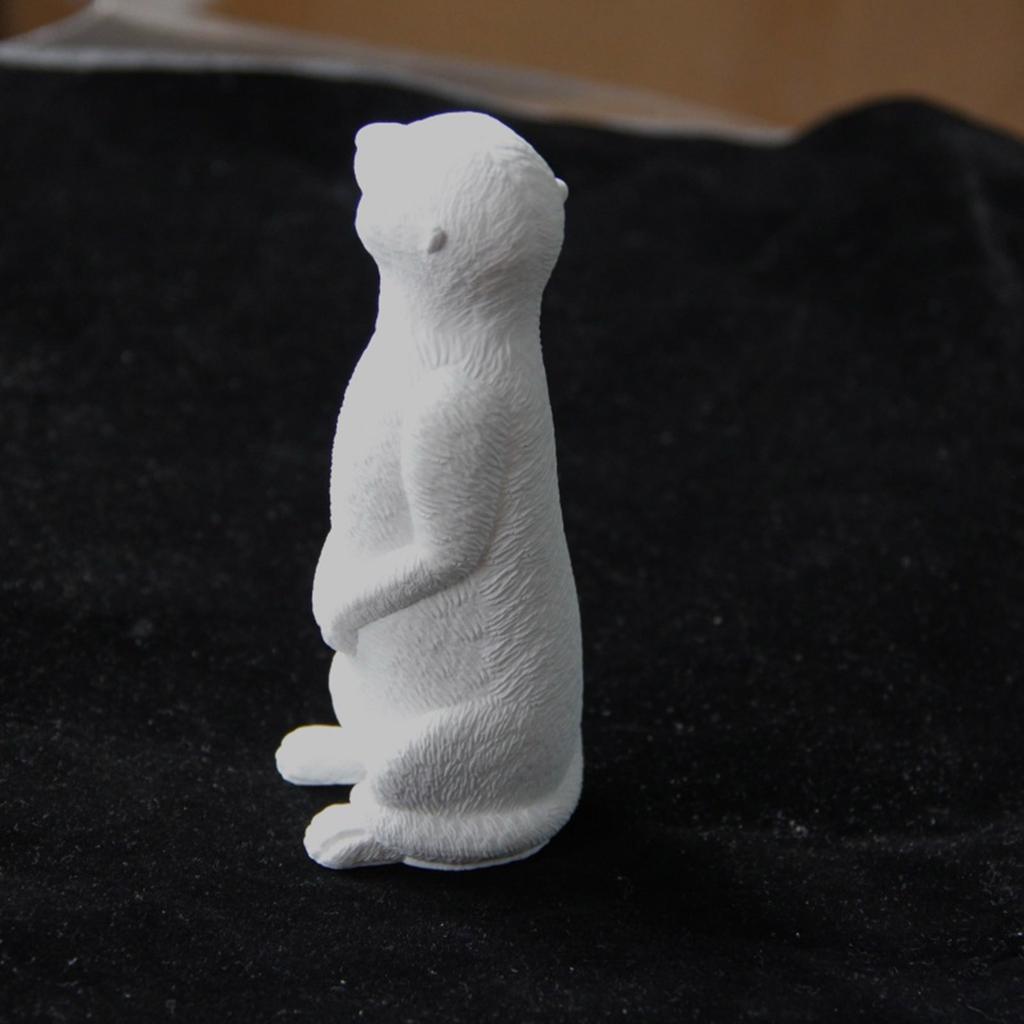 Surikater Lysstøpeform Silikonform for Unike Håndlagde Håndverk Epoxy Resin Skrivebordsdekorasjon Lagingsform