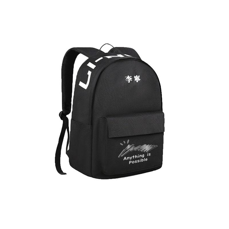 New LiNing Polyester Backpack Regular Unisex Black ABSU549-11
