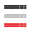 Reflective Car Stickers for MINI: Pinstripes & Hood/Body Stripes