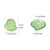 Green Transparent Leaf Shape Acrylic Bead Pendant Loose Bead For DIY Jewelry Making Necklace Bracelet Charm Accessories