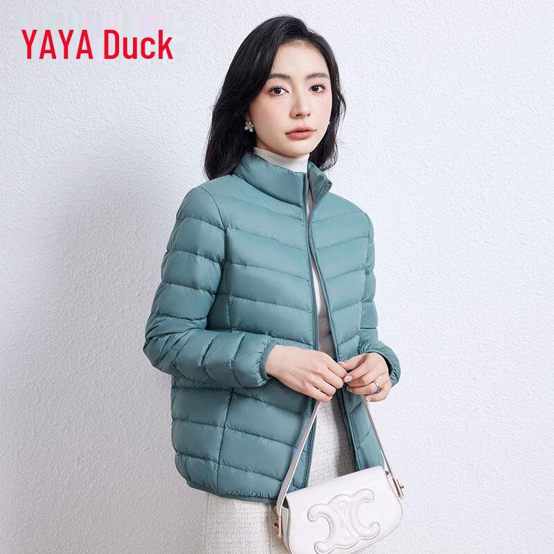 Yaya Women's Stand Collar Lightweight Duck Down Jacket