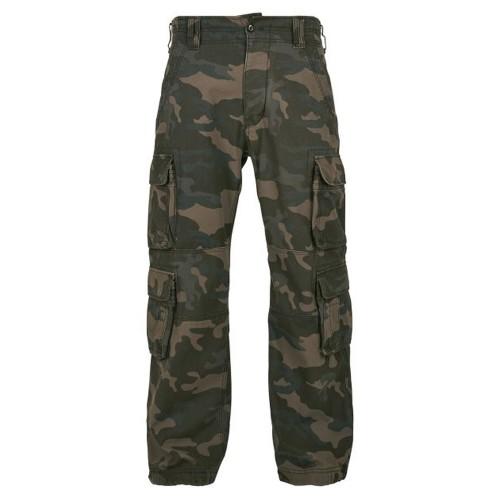 

Build Your Brand Mens Pure Vintage Camo Trousers L R