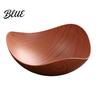Decorative Fruit Platter Vintage Wood Grain Tray Food-Grade Snack Candy Serving Plate