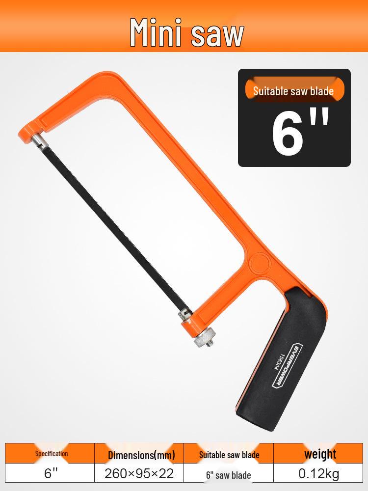 Aiweiboer Adjustable Aluminum Alloy Woodworking Hacksaw Frame