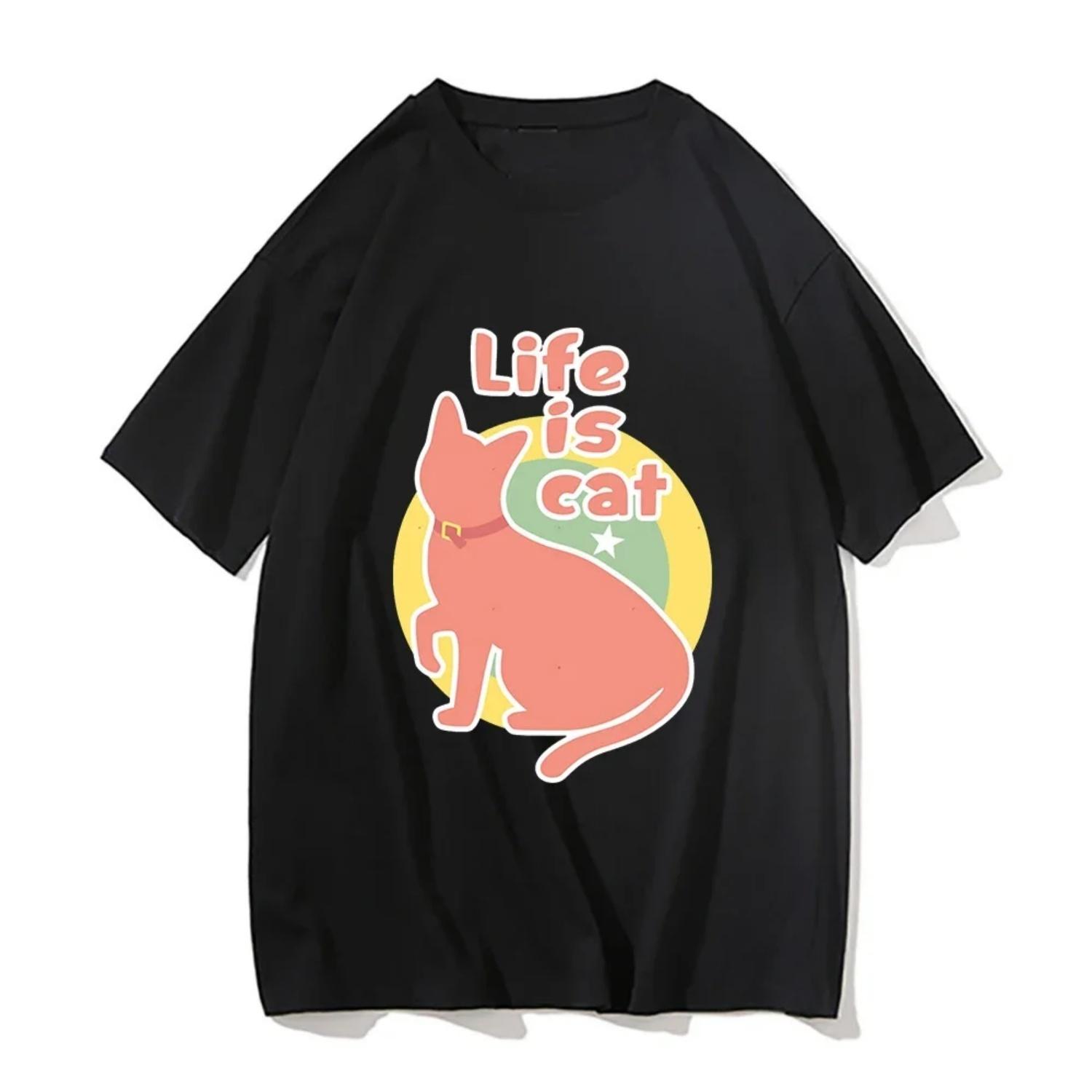 

Princess Connect! ReDive T-shirt 100% Cotton Shirts for Game Printed Tshirt 2023 Unisex Harajuku Casual Short Sleeve Clothes S чёрный