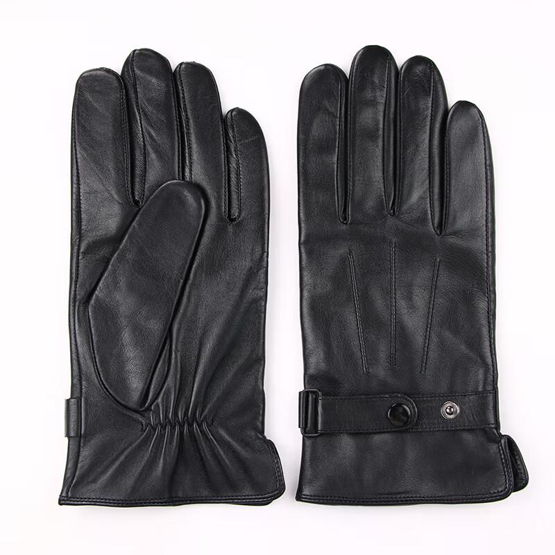 

Hengyuanxiang Men s Sheepskin Cycling Gloves
