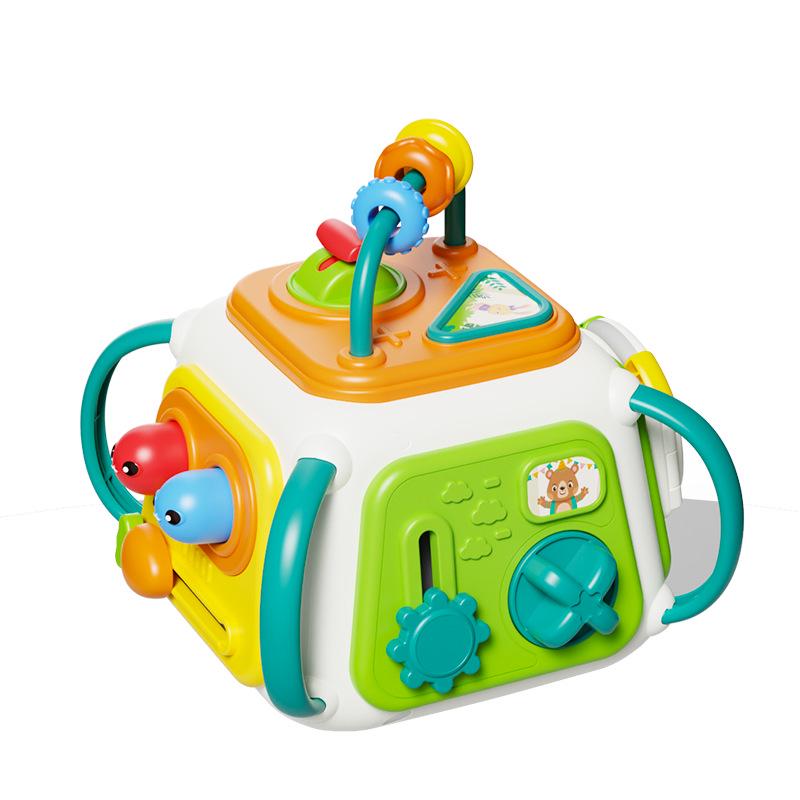 Magic Hex Cube: Early Education Toy for Infants and Toddlers – Intellectual Grasp Training, Enlightenment, and Busy Activity Ball