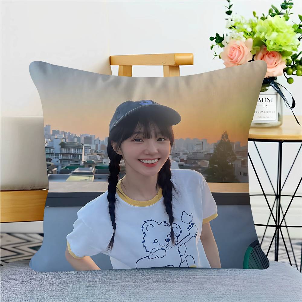 Певица K-Kwon-Nayeon Наволочка Мультяшный Подарок Наволочка для Подушки Декор для Спальни Дома Дивана Кресла Сиденья Наволочка 12x12Inch