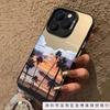 Gradual Change Dusk Coconut Tree for Apple 13/14 Mobile Phone Case iPhone16Pro Color Silver 16 Hard 15 Anti-drop XR