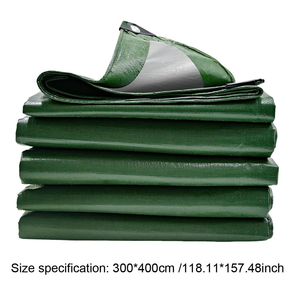 Tarpaulin Waterproof Protective Cover Plastic Tarp Thick Poly Tarps Cover Multi-Purpose Entrance Door Awning Sun Shelter for Out