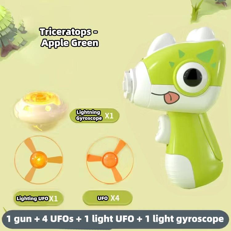 Light-Emitting Bamboo Fly Toy, Flying Top, Children'S Flying Disc Toy, Flying Toy Gun, Christmas Gift