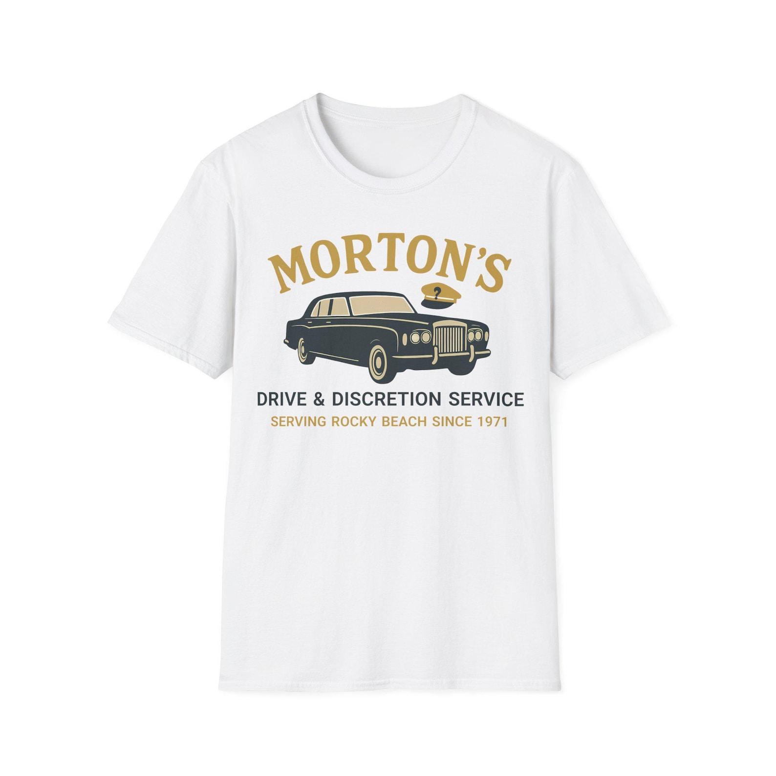 The Three Investigators - Morton s Driving Service - Rocky Beach - T-Shirt Fan Shirt S