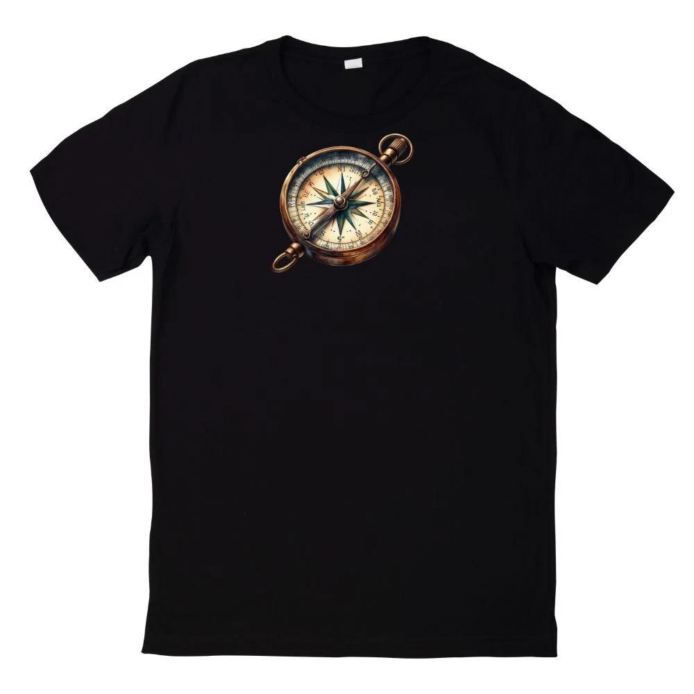 Kompass Männer Basic T-Shirt L