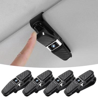 Car Sun Visor Sunglasses Clip Car Glasses Holder For BMW G30 G20 G32 G11 G12 F40 F30 F20 F10 E46 E90 E92 E60 E39 E36 E87 E53